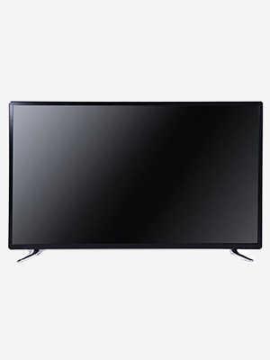 58-inch prop TV for furniture showroom display.