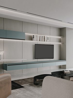 47 inch prop TV for modern living room showroom decoration